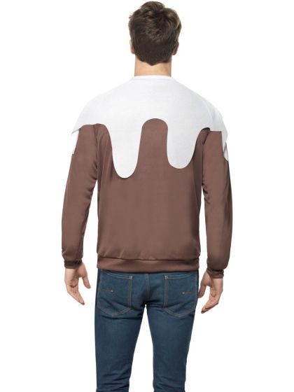 Christmas pudding jumper mens online