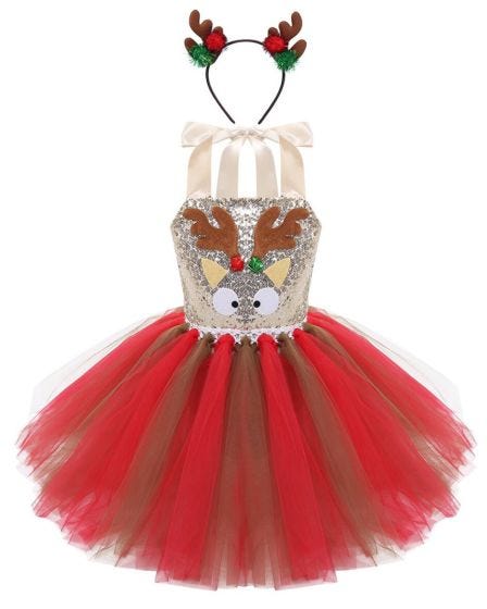 Children's Reindeer tutu sets