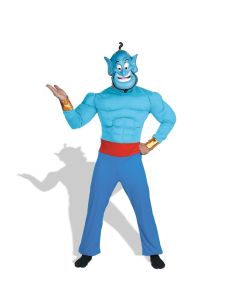 Disney Aladdin Genie Muscle Mens Costume