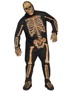 Realistic Skelebones Plus Size Costume