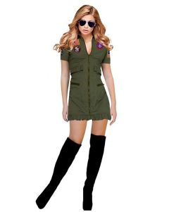 Air Force Pilot Womens Costume