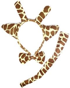 3pcs Giraffe Costume Headband Set