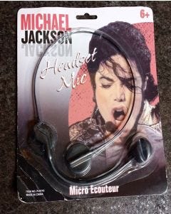 Michael Jackson Microphone Headset