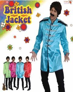 British Beatles Inspired Mens Costume Jacket