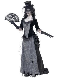 Ghost Town Black Widow Womens Costume