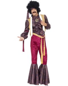 70s Psychedelic Rocker Mens Costume