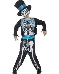 Day of Dead Groom Boys Halloween Costume