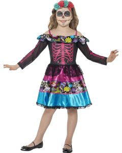 Day of Dead Sweetheart Girls Halloween Costume