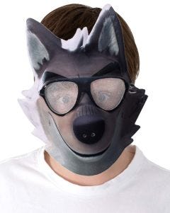 Child Bad Guys Mr Wolf Costume Mask