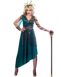 Medusa Serpentine Halloween Womens Costume