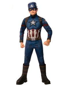 Captain America Deluxe Avengers 4 Boys Costume