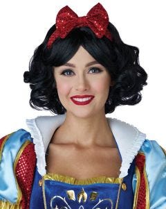 Fairest One of All Snow White Wig