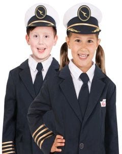 Qantas Pilot Costume Hat