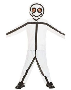 Stick Figure Boys Costume