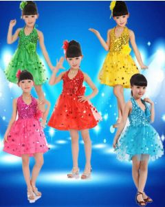 Ballet Jazz Dance Latin Girls Costume