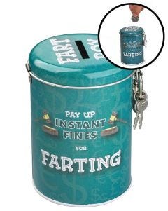 Farting Instant Fines Money Tin