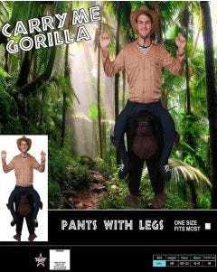 Carry Me Gorilla Suit Costume
