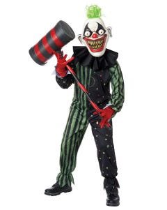 Crazy Eyed Clown Child Costume