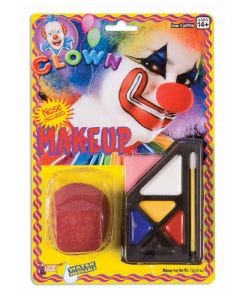 Clown Make Up Kit With Nose