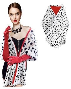 Cruella Dalmation Shawl