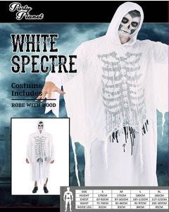 White Spectre Ghost Mens Costume