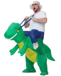 Riding Dinosaur Inflatable Costume Suit