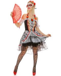 Mexican Day of The Dead Womens Costume