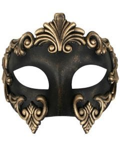 Elegant Gold Masquerade Eye Mask