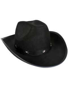 Cowboy Hat Black with Silver Star on Band