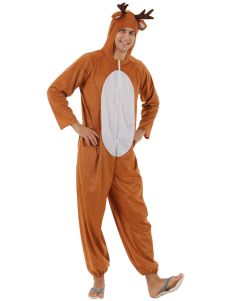 Classic Reindeer Jumpsuit Unisex Costume