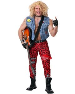80s Rock Punk Star Mens Costume