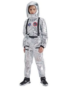Silver Space Astronaut Child Costume