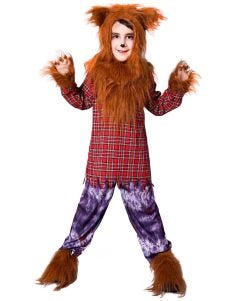 Brown Werewolf Boys Costume