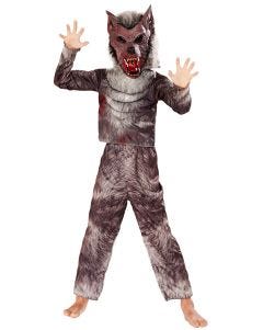 Brown Wolf Halloween Child Costume