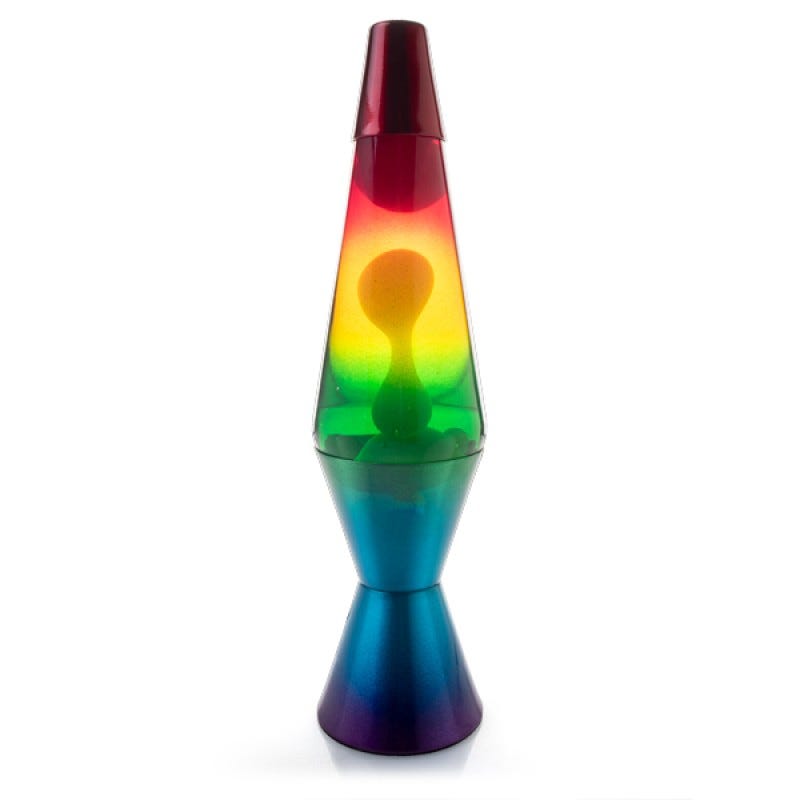 NG8 Diamond Glitter Motion 36cm Magma Lava Lamp Night Light Office Bedside Decor - Picture 13 of 16