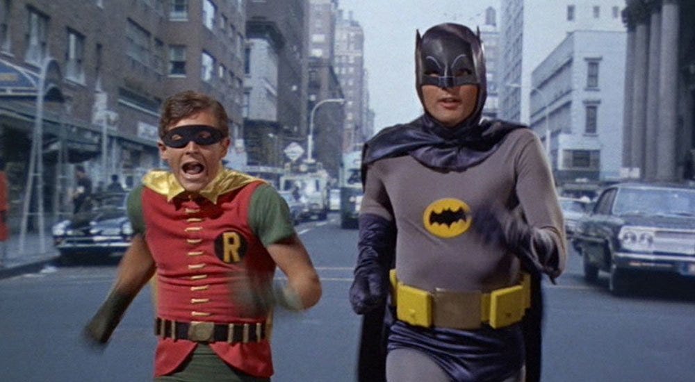 You never need a reason to wear a Batman and Robin costume