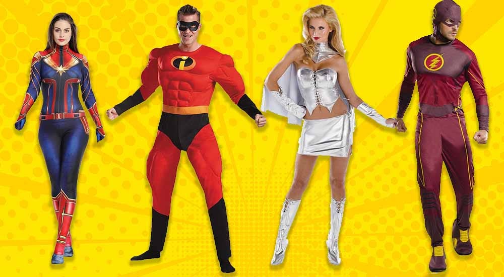 Superhero costumes for every shape and size