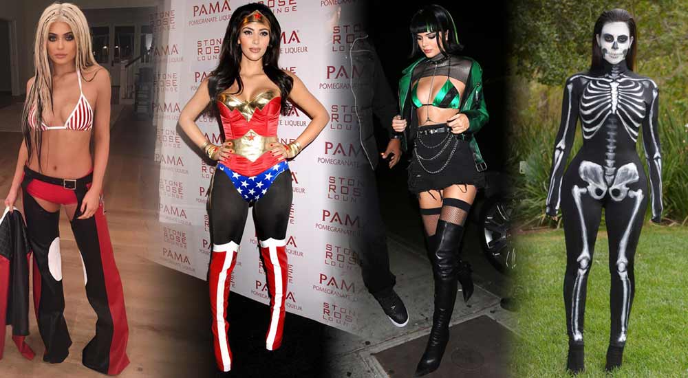 The Most Outrageous Kardashian and Jenner Halloween Costumes